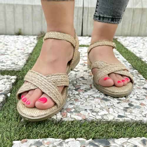 صندل مردانه مدل شاهین رنگ قهوه ای