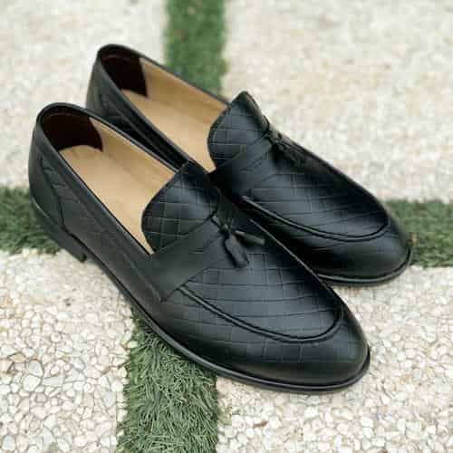 کفش کالج مردانه مدل COMFY کد arya رنگ کرم