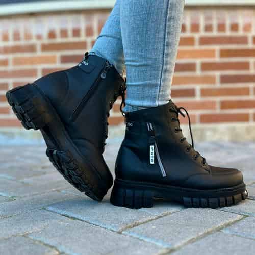 نیم بوت مردانه مدل آراز رنگ مشکی